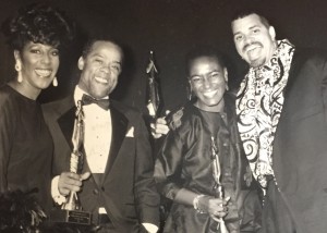 Sonja Williams CEBA Awardee with Sinbad and other awardees